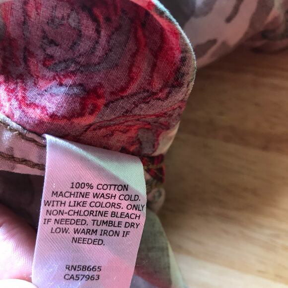 The Rails Shirt Camo Floral Rose All Over Print Sz XL Button Up Long Sleeve - Picture 6 of 9